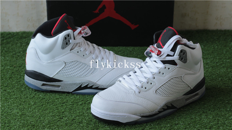 Air Jordan 5 White Cement 2017